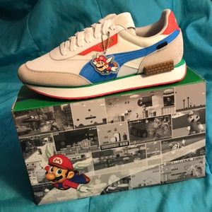 Puma future rider super Mario. Size 9. Brand new